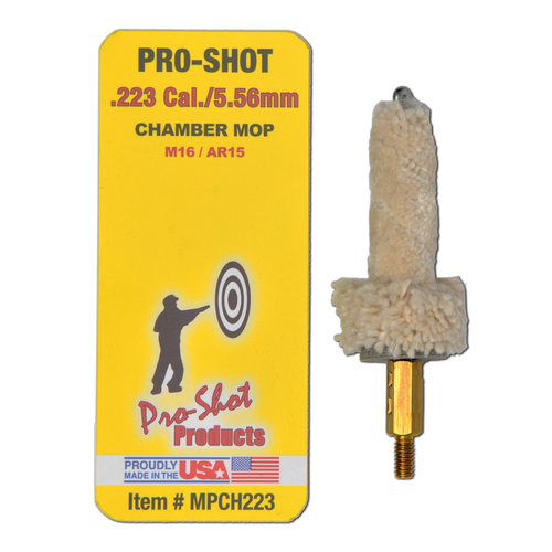 Pro Shot Military Style Chamber Mop 223 Cal./5.56mm