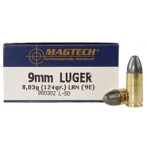 Magtech 9mm 124gr LRN 50pk