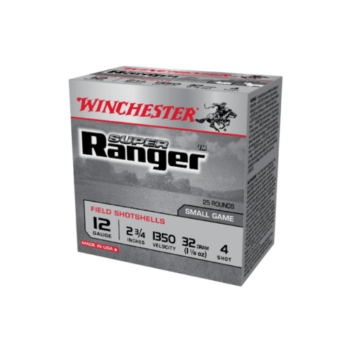 Winchester Super Ranger 12G #4 2-3/4in 32gm 25pk