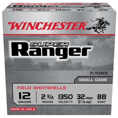 Winchester Super Ranger 12G BB 2-3/4in 32gm 25pk