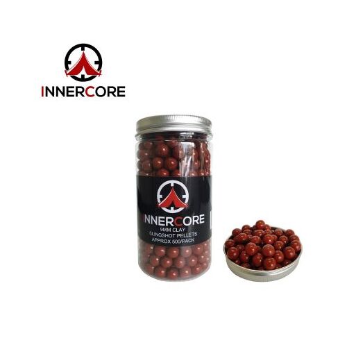 Innercore Clay Pellets 9mm 500Pk - Red