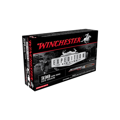 Winchester Supreme 338WM 225 Gr. ABCT (Accubond Controlled Expansion Tipped) 20 Pack