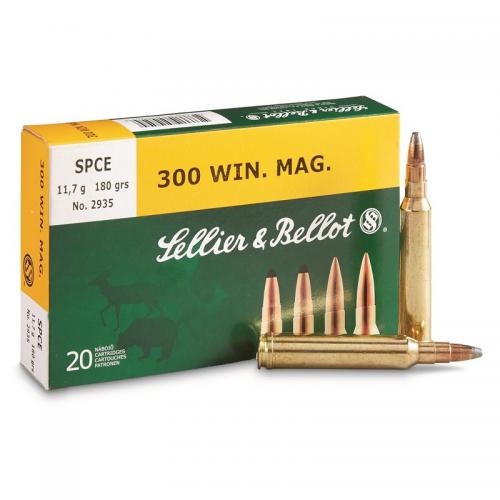 Sellier and Bellot 300Win. Mag 180gr SPCE 20pk
