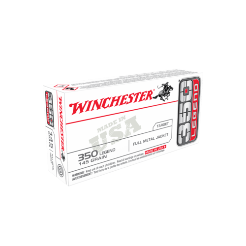 Winchester USA value pack 350 Legend 145gr FMJ 20 Pack