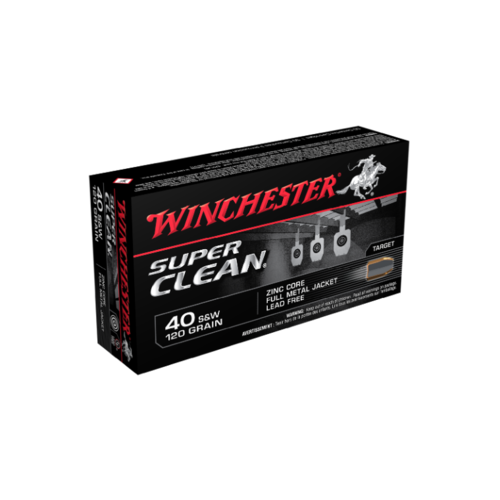 Winchester Super Clean 40S&W 120gr FMJ 50pk