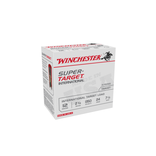 Winchester Super Target 12ga 1350fps 7.5 2-3/4" 24gm - 25pk