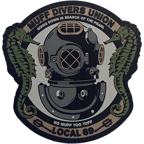 Muff Diver's Union PVC Morale Patch