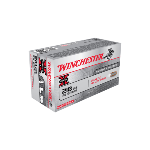 Winchester Super X 218 Bee 46 Gr. HP 50 Pack