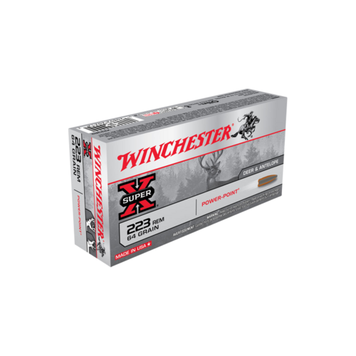 Winchester Super X 223Rem 64 Gr. PP 20 Pack