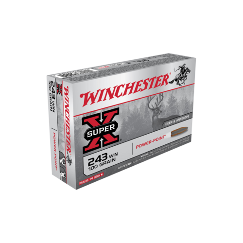 Winchester Super X 243Win 100 Gr. PSP 20 Pack