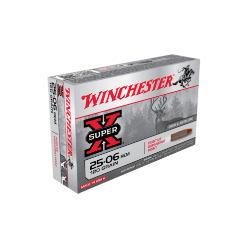 Winchester Super X 25-06Rem 120 Gr. PEP 20 Pack