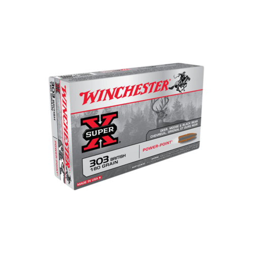 Winchester Super X 303 British 180 Gr. Power Point 20 Pack