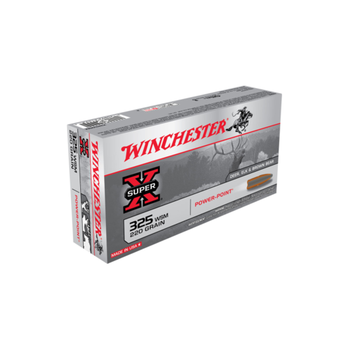 Winchester Super X 325WSM 220 Gr. Power Point 20 Pack