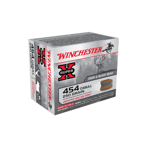 Winchester Super X 454 Casull 250gr JHP 20pk