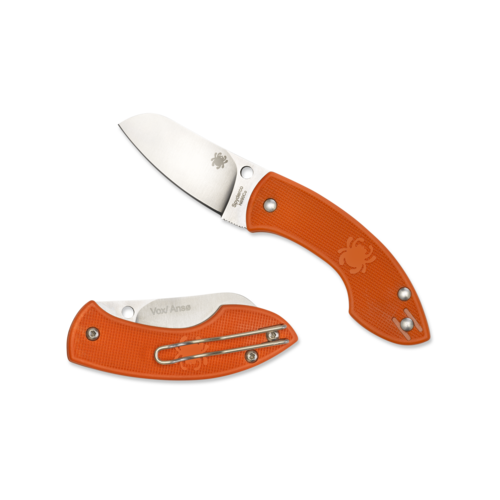 Spyderco Pingo Lightweight Orange SLIPIT - Plain Blade