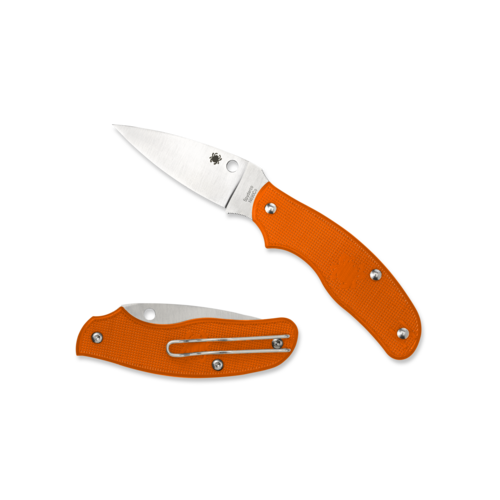 Spyderco Spy-DK Lightweight Orange - Plain Blade