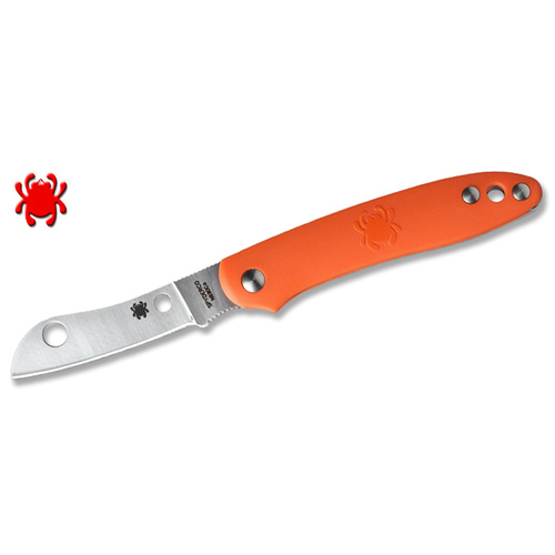 Spyderco Roadie Lightweight Orange Plain Blade