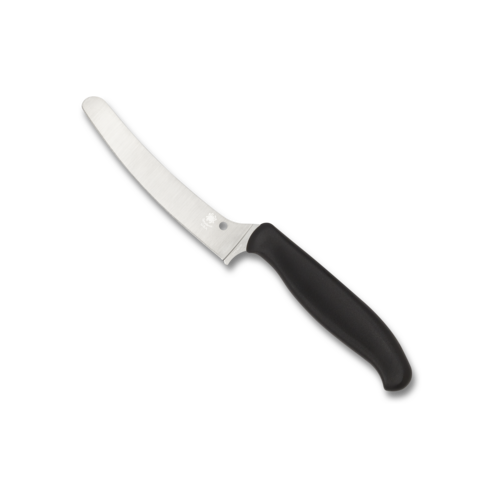Spyderco Z-Cut Kitchen Knife Blunt Tip Lightweight Black